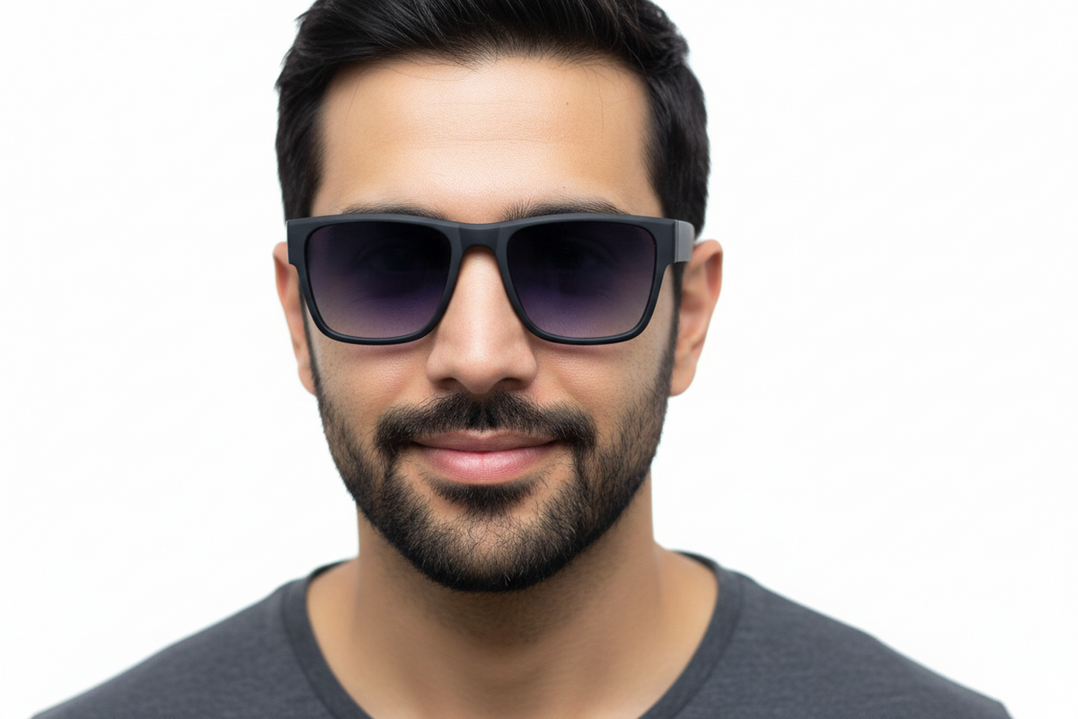 K82B. Men's Celebrity Sunglasses UV400,Retina Protection,Cooling Shield