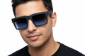 K76a. Men's Celebrity Sunglasses UV400,Retina Protection,Cooling Shield