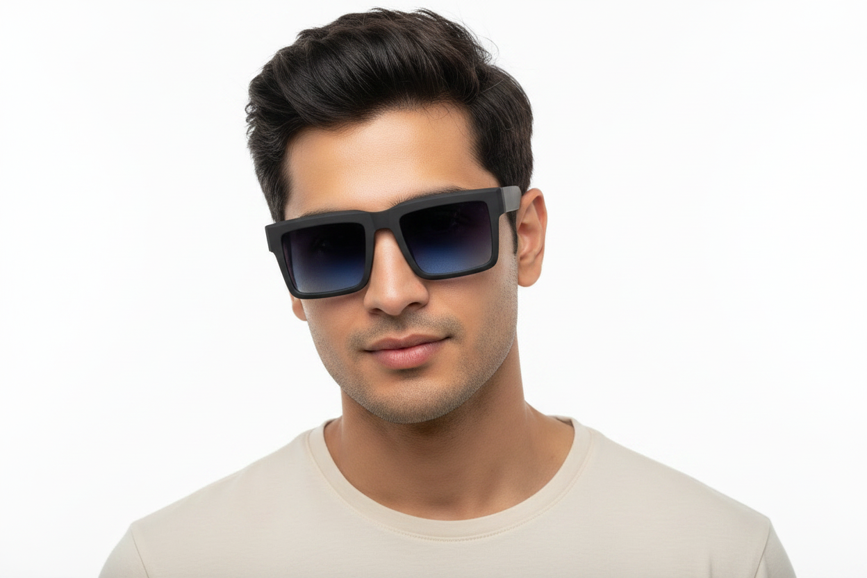 K76a. Men's Celebrity Sunglasses UV400,Retina Protection,Cooling Shield