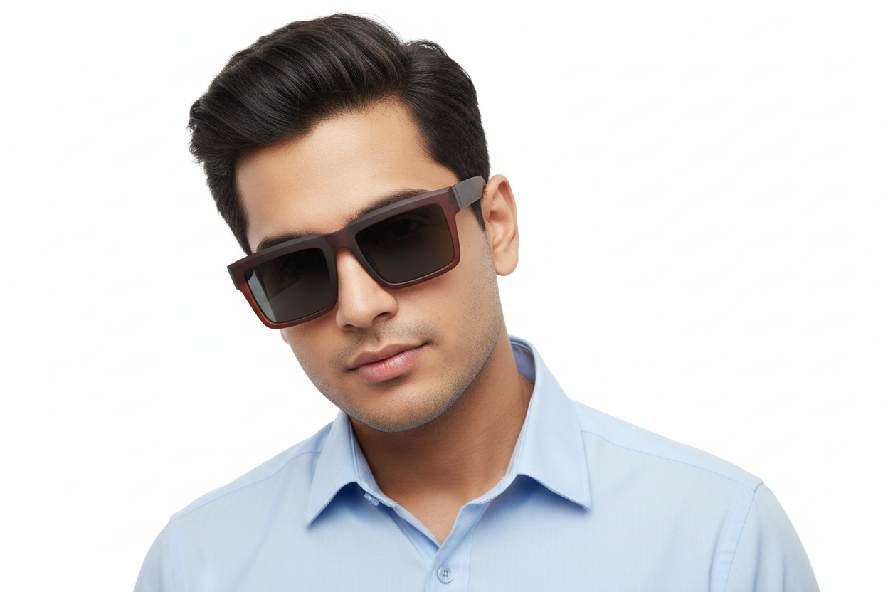 K76c. Men's Celebrity Sunglasses UV400,Retina Protection,Cooling Shield