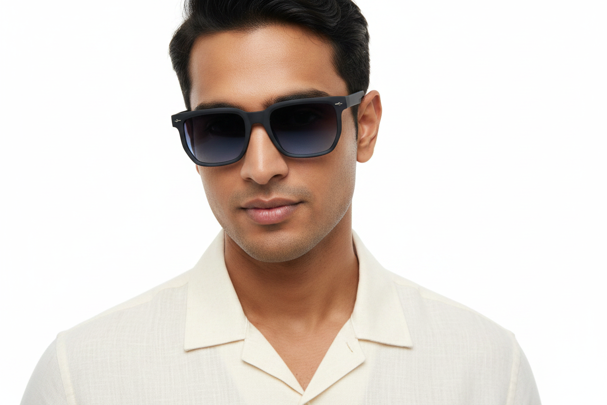 K77a Men's Celebrity Sunglasses UV400,Retina Protection,Cooling Shield