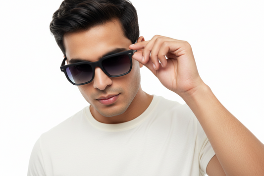 K77F Men's Celebrity Sunglasses UV400,Retina Protection,Cooling Shield