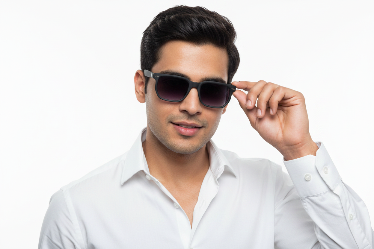 K77C Men's Celebrity Sunglasses UV400,Retina Protection,Cooling Shield