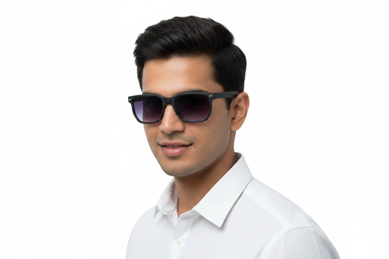 K77C Men's Celebrity Sunglasses UV400,Retina Protection,Cooling Shield