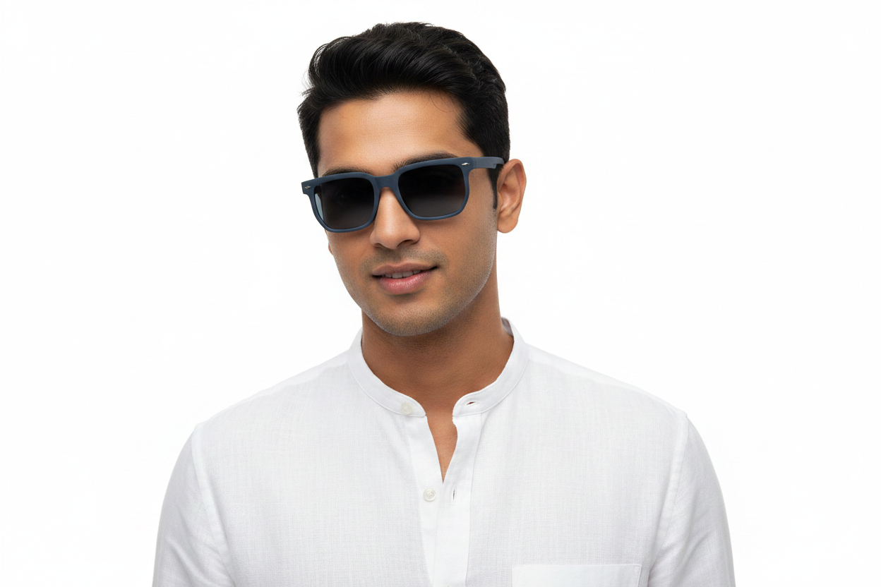 K77D Men's Celebrity Sunglasses UV400,Retina Protection,Cooling Shield