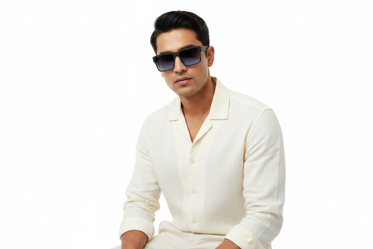 K78D Men's Celebrity Sunglasses UV400,Retina Protection,Cooling Shield