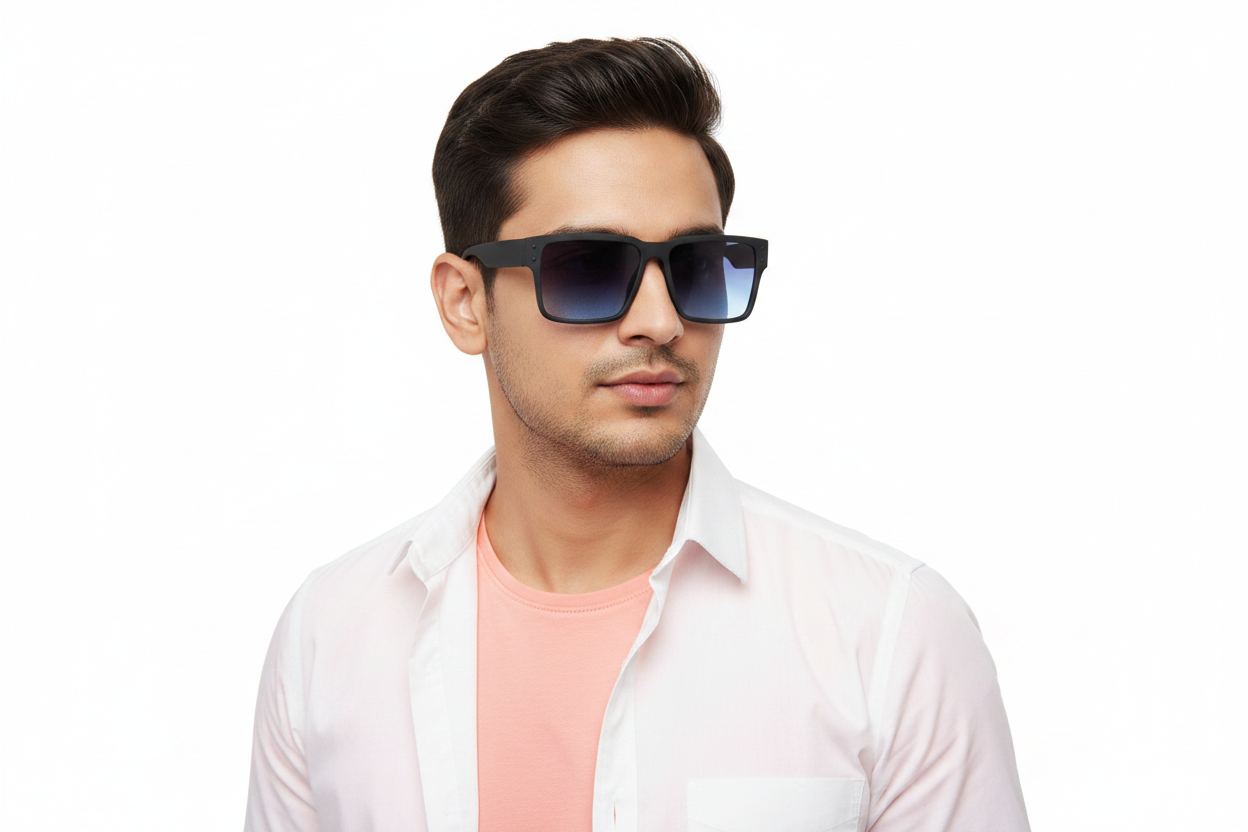 K78D Men's Celebrity Sunglasses UV400,Retina Protection,Cooling Shield