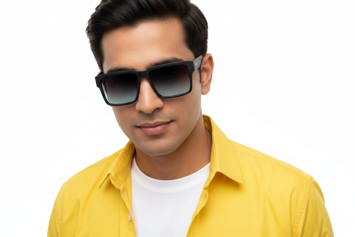 K78E Men's Celebrity Sunglasses UV400,Retina Protection,Cooling Shield