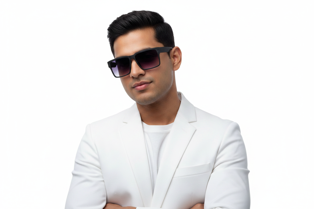 K78G Men's Celebrity Sunglasses UV400,Retina Protection,Cooling Shield
