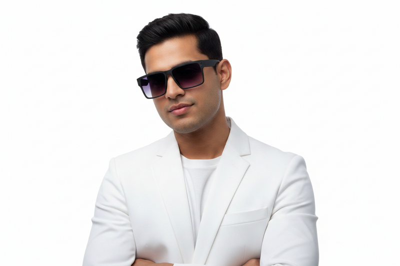 K78G Men's Celebrity Sunglasses UV400,Retina Protection,Cooling Shield