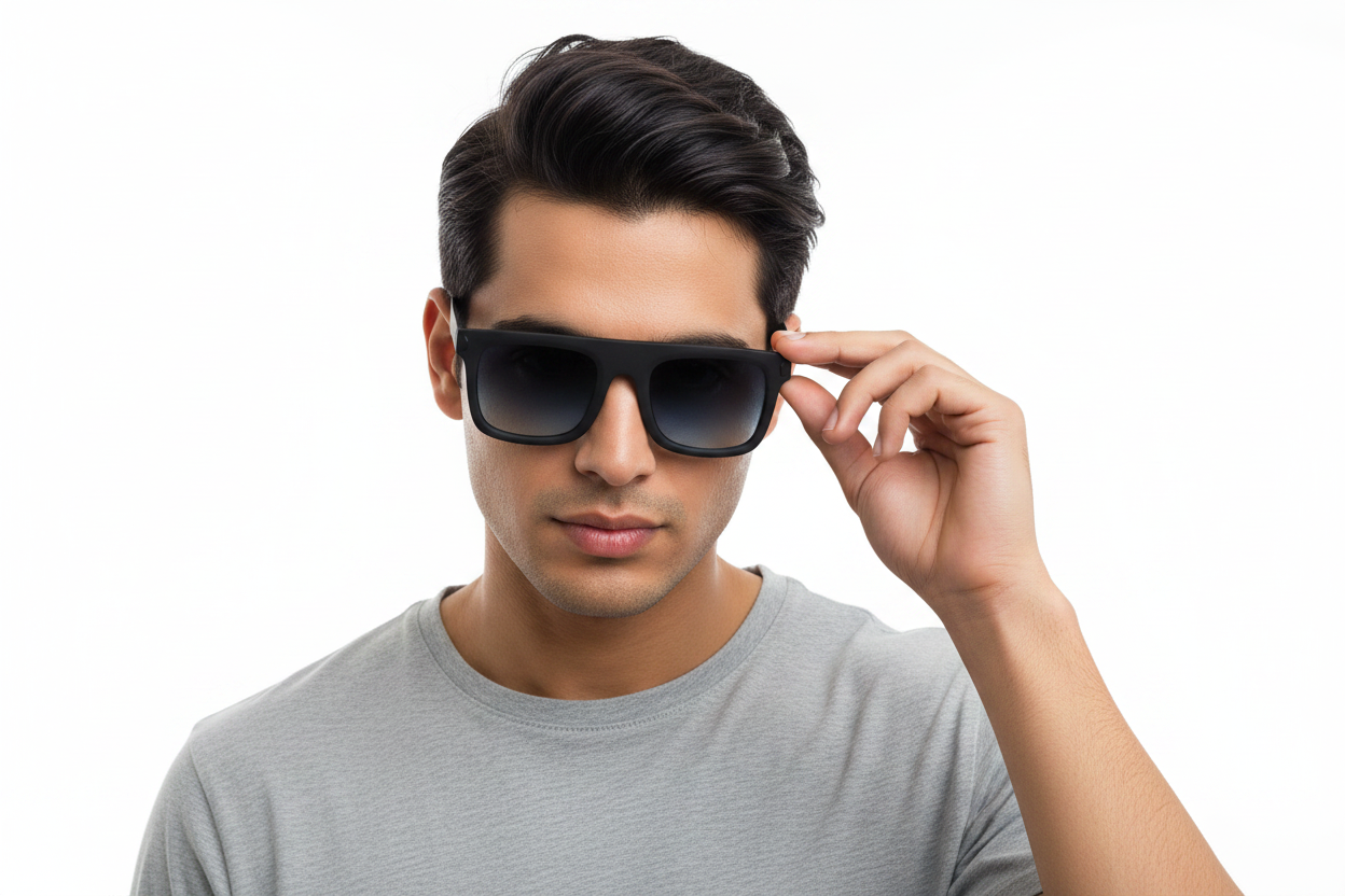 K83F. Men's Celebrity Sunglasses UV400,Retina Protection,Cooling Shield