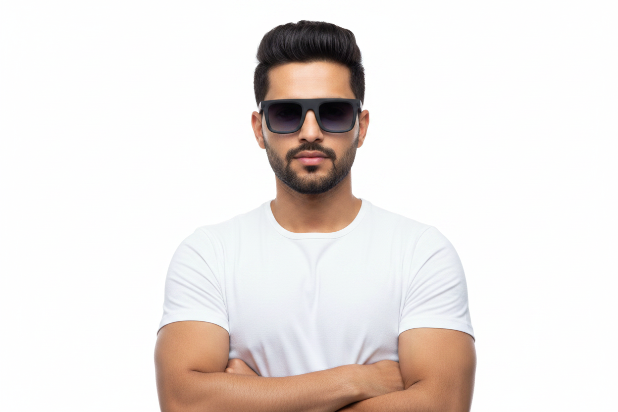 K83B. Men's Celebrity Sunglasses UV400,Retina Protection,Cooling Shield