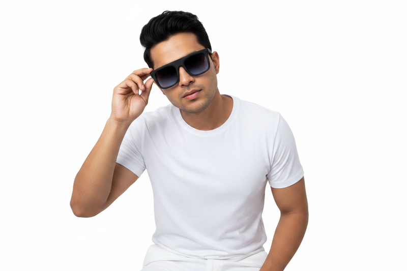 K83B. Men's Celebrity Sunglasses UV400,Retina Protection,Cooling Shield