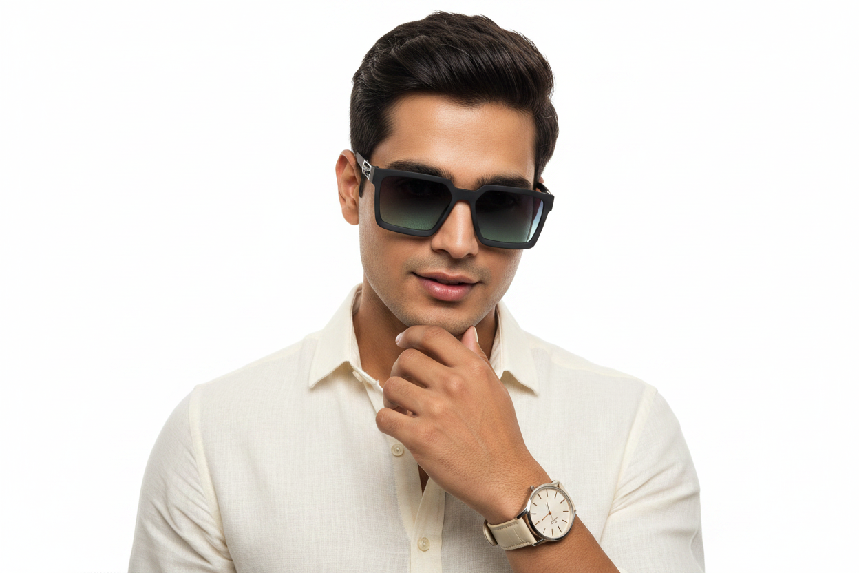K80D Men's Celebrity Sunglasses UV400,Retina Protection,Cooling Shield