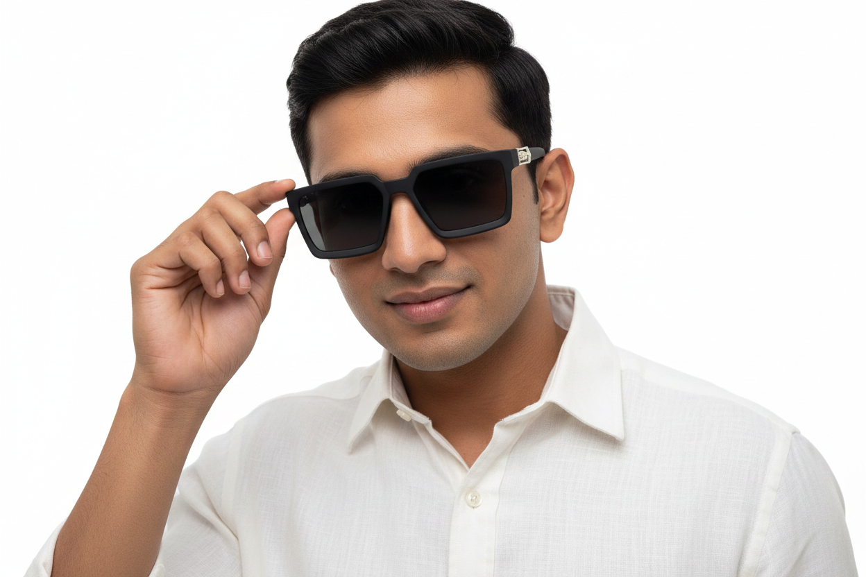 K80B Men's Celebrity Sunglasses UV400,Retina Protection,Cooling Shield