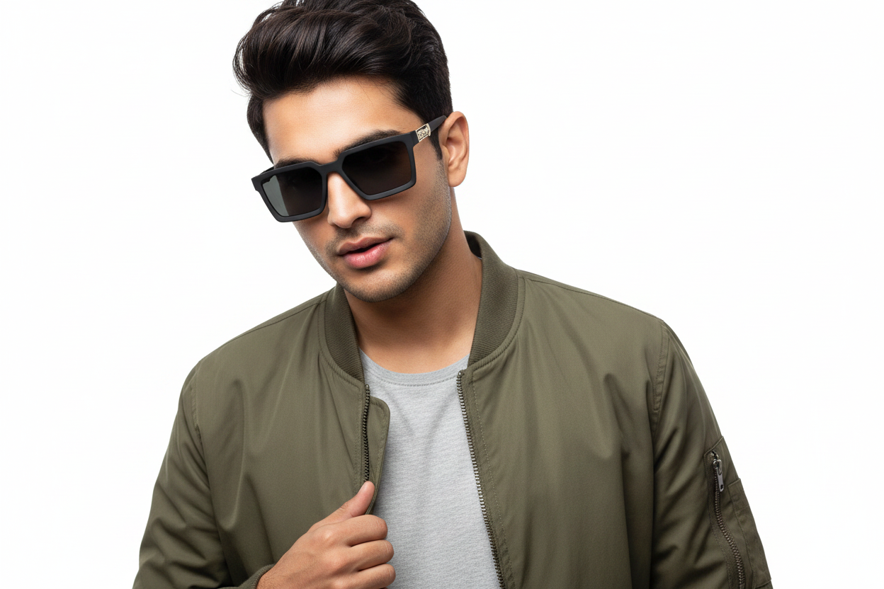 K80B Men's Celebrity Sunglasses UV400,Retina Protection,Cooling Shield