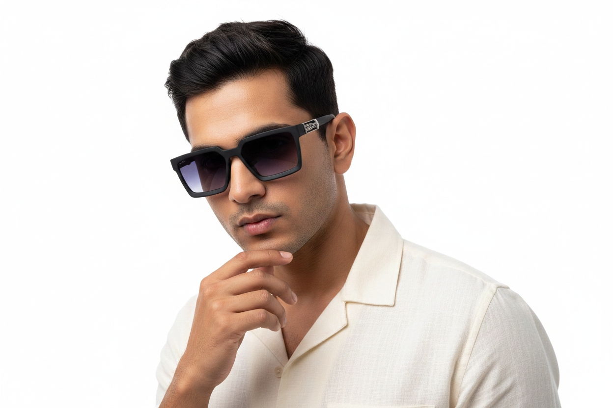 K80C Men's Celebrity Sunglasses UV400,Retina Protection,Cooling Shield
