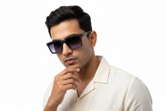 K80C Men's Celebrity Sunglasses UV400,Retina Protection,Cooling Shield