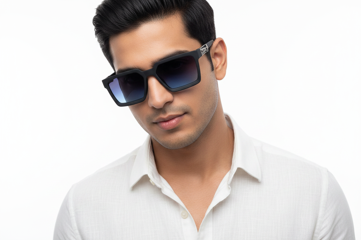 K80A Men's Celebrity Sunglasses UV400,Retina Protection,Cooling Shield