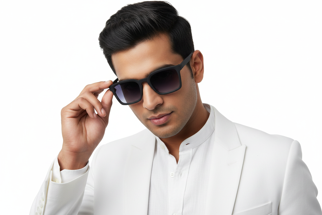 K85D. Men's Celebrity Sunglasses UV400,Retina Protection,Cooling Shield