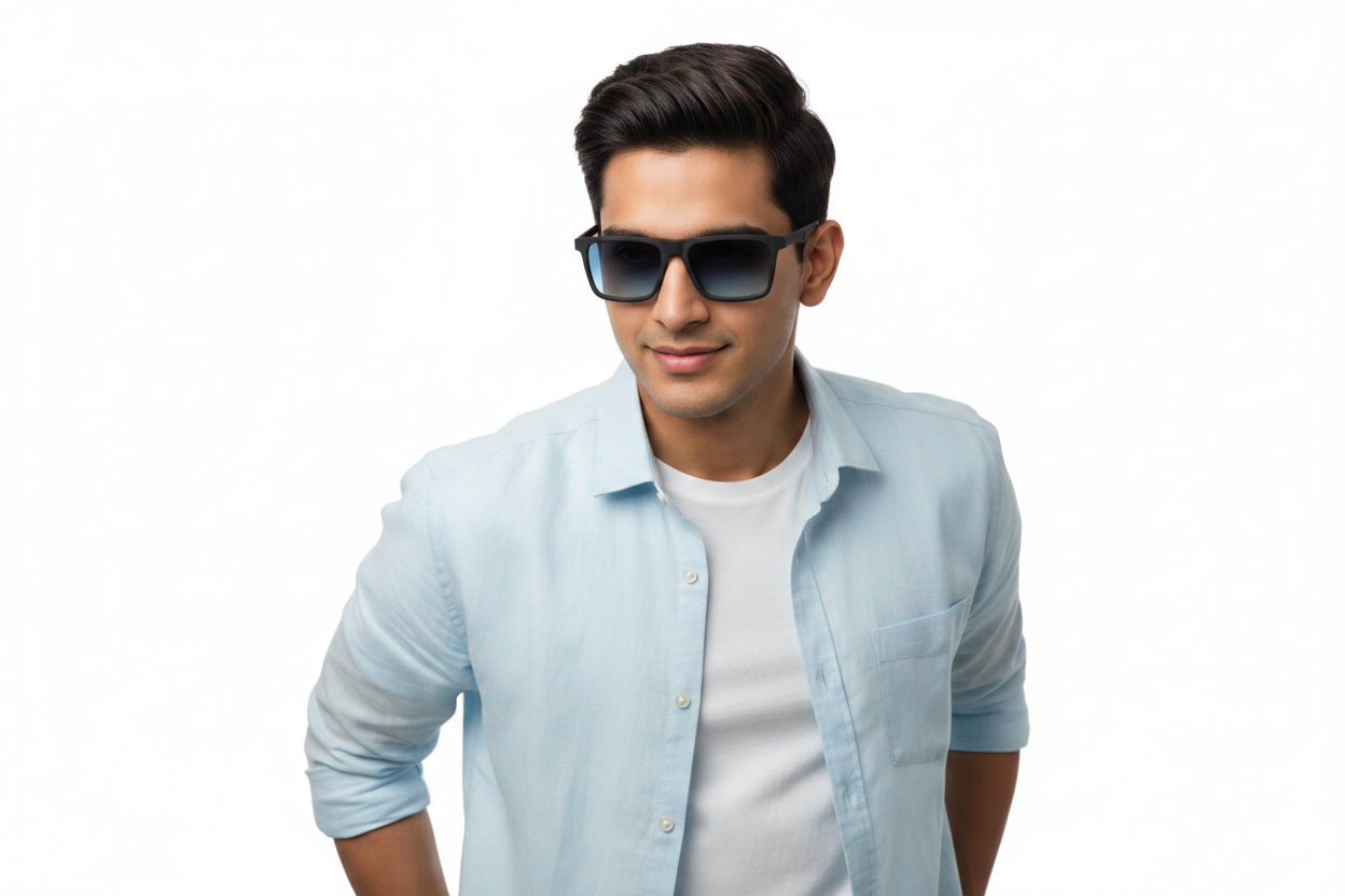 K86E. Men's Celebrity Sunglasses UV400,Retina Protection,Cooling Shield
