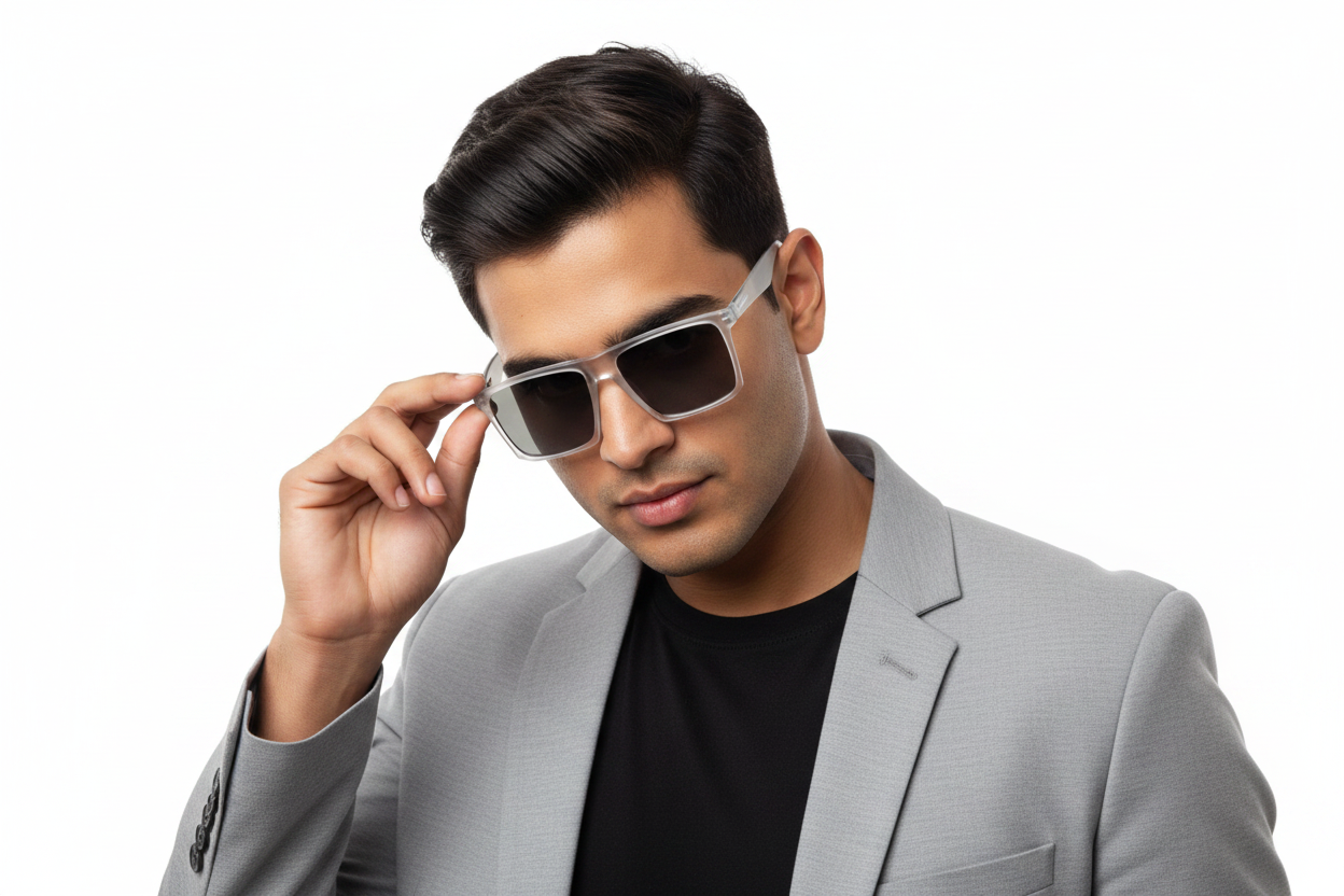 K87A. Men's Celebrity Sunglasses UV400,Retina Protection,Cooling Shield