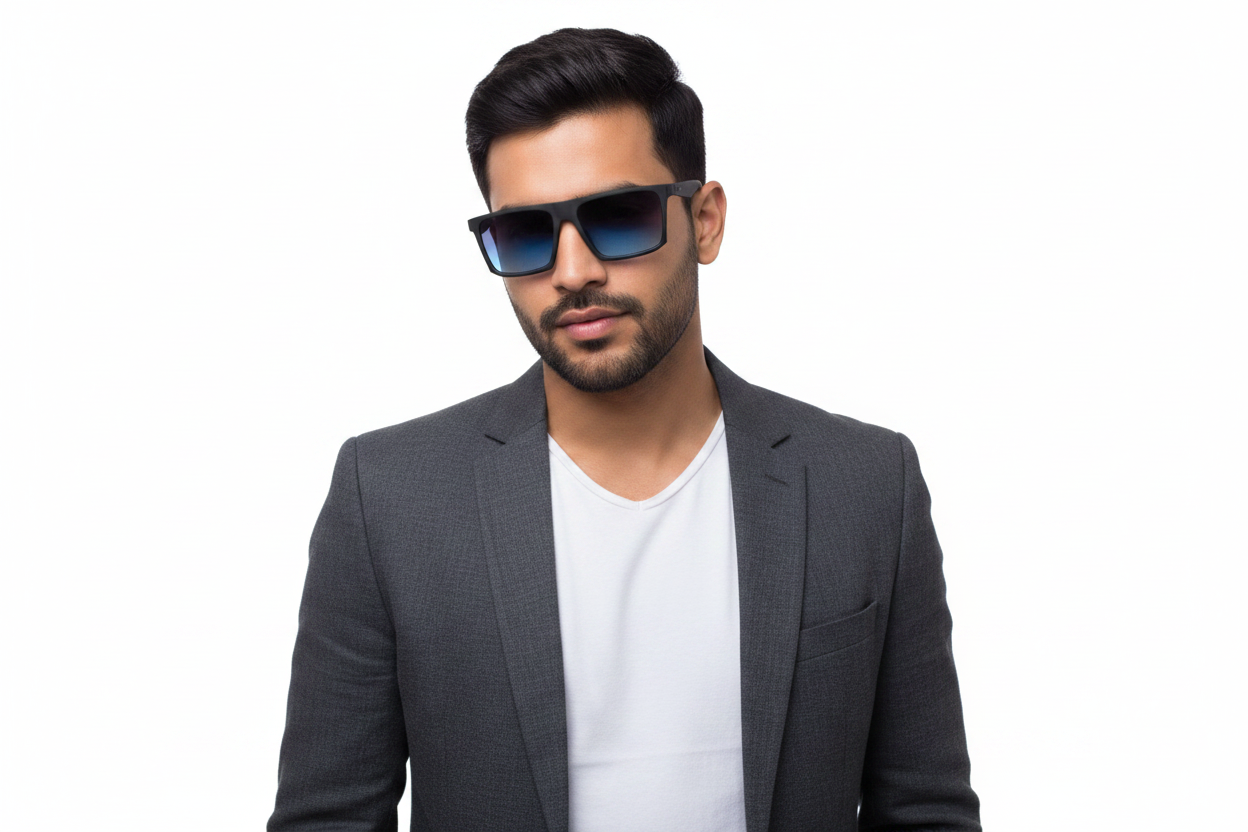 K87F. Men's Celebrity Sunglasses UV400,Retina Protection,Cooling Shield