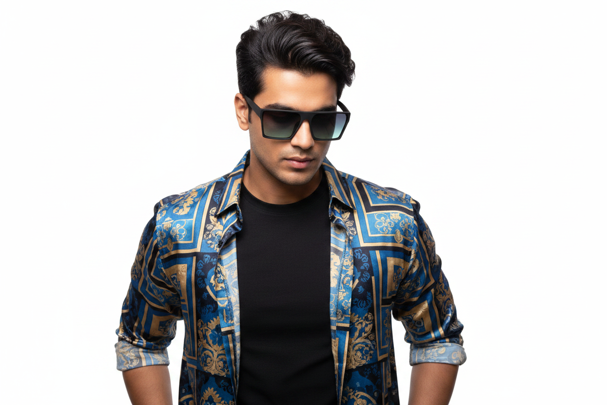 K89C. Men's Celebrity Sunglasses UV400,Retina Protection,Cooling Shield