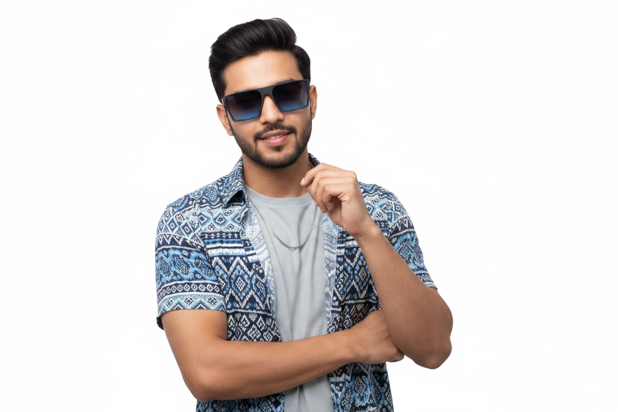 K89E. Men's Celebrity Sunglasses UV400,Retina Protection,Cooling Shield