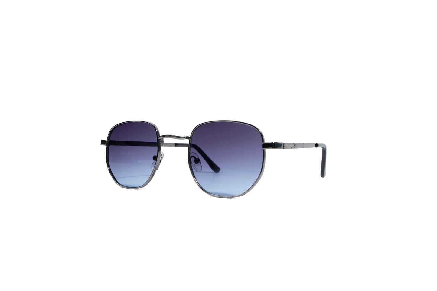 U555B . Unisex metal trendy Sunglasses, UV400 Retina Protection,Cooling Shield