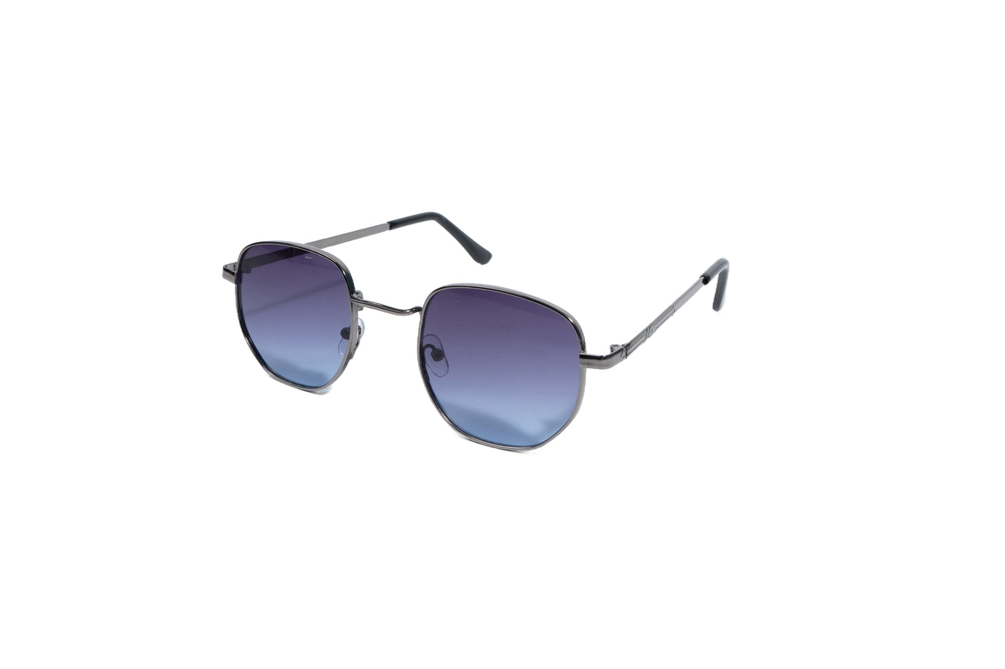U555B . Unisex metal trendy Sunglasses, UV400 Retina Protection,Cooling Shield