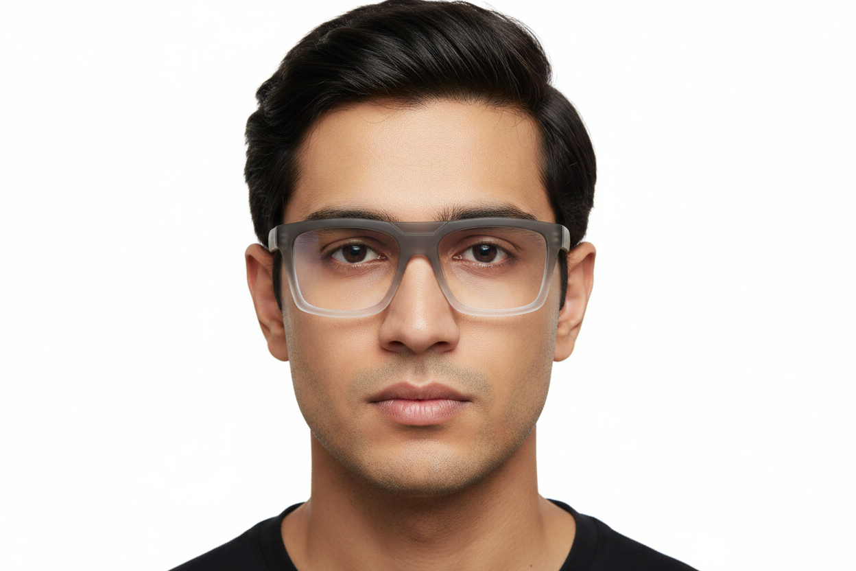 PW1C. Men's Blue Cut Computer Glass, Day-Night, Prescription Lens Ready