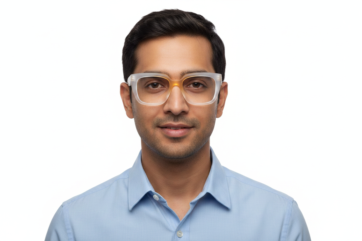 PW1D. Men's Blue Cut Computer Glass, Day-Night, Prescription Lens Ready