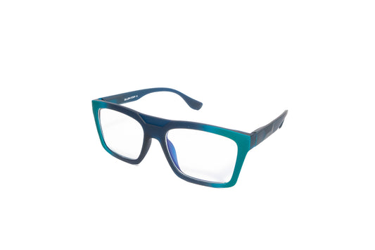 PW1K. Men's Blue Cut Computer Glass, Day-Night, Prescription Lens Ready