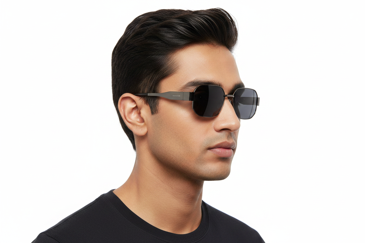 K139M. Men’s Exclusive metal Sunglasses UV400,Retina Protection,Cooling Shield