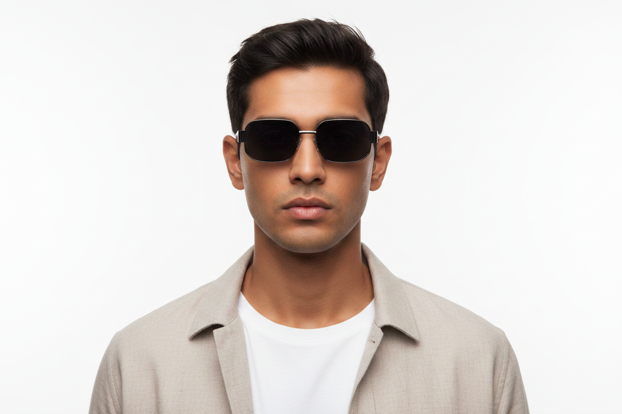 K139M. Men’s Exclusive metal Sunglasses UV400,Retina Protection,Cooling Shield