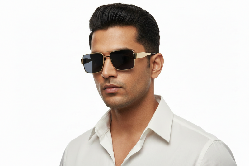 K139O. Men’s Exclusive metal Sunglasses UV400,Retina Protection,Cooling Shield