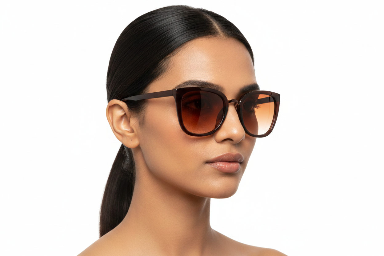 Q584C. Cat eye  Celebrity UV400 Retina protected cooling glass