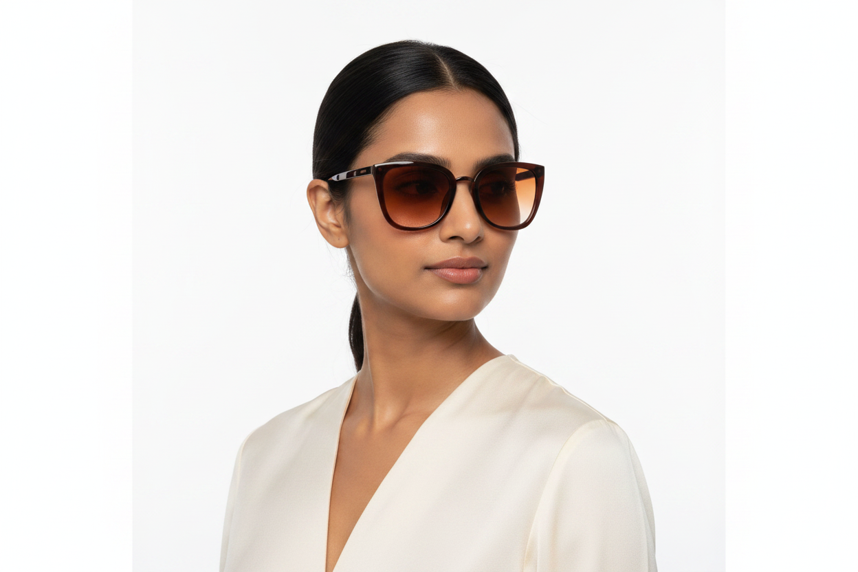 Q584C. Cat eye  Celebrity UV400 Retina protected cooling glass