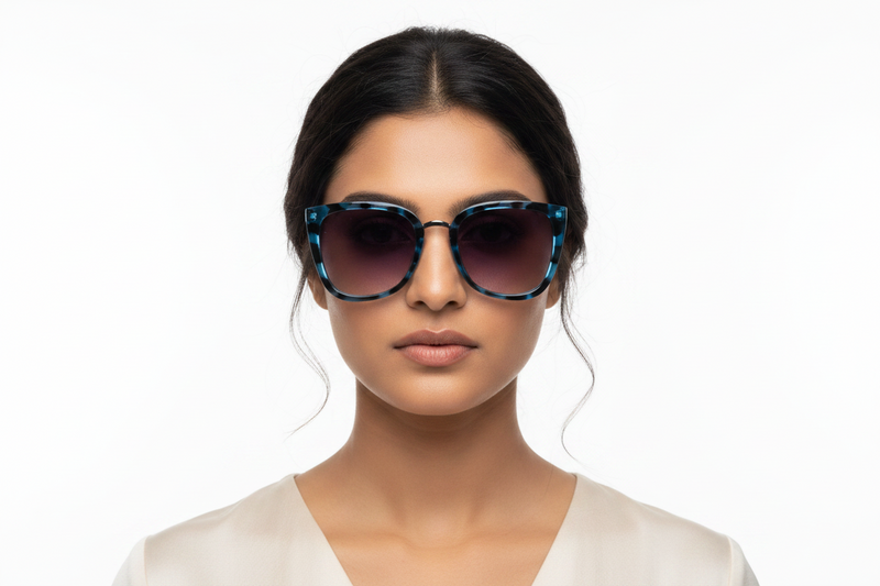 Q584D. Cat eye  Celebrity UV400 Retina protected cooling glass