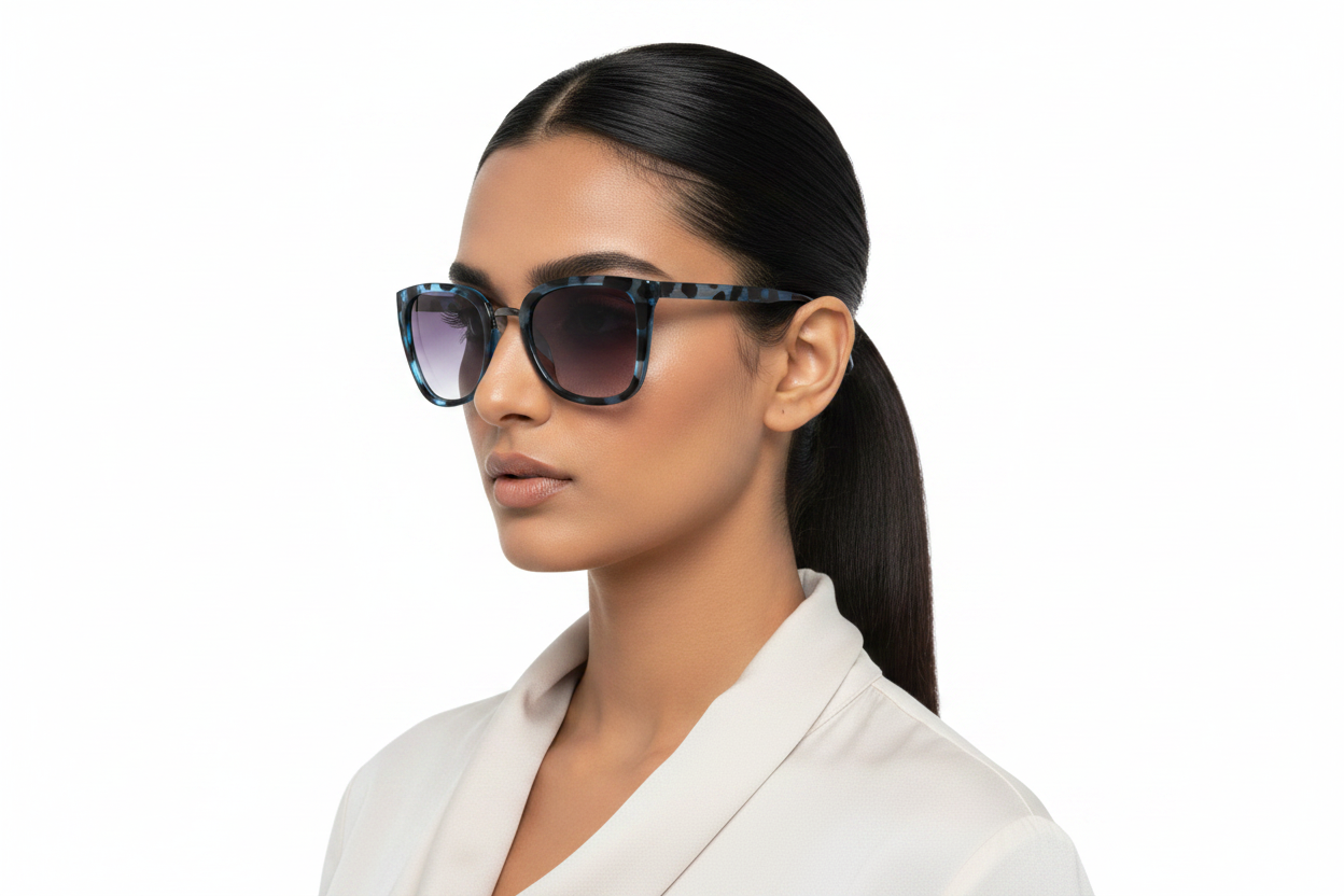 Q584D. Cat eye  Celebrity UV400 Retina protected cooling glass
