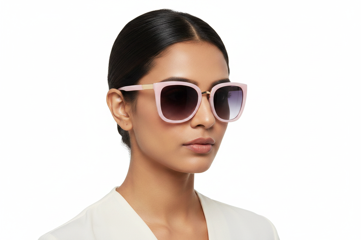 Q584E. Cat eye  Celebrity UV400 Retina protected cooling glass