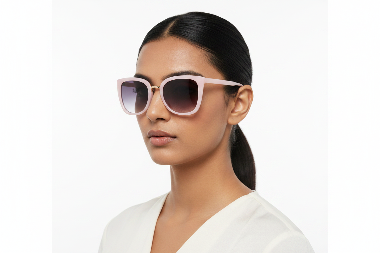 Q584E. Cat eye  Celebrity UV400 Retina protected cooling glass