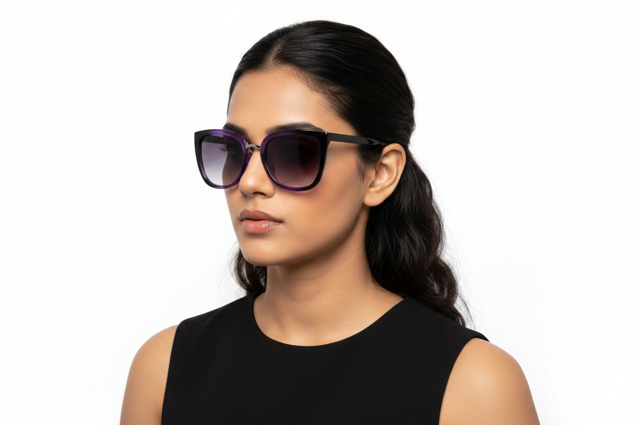 Q584F. Cat eye  Celebrity UV400 Retina protected cooling glass