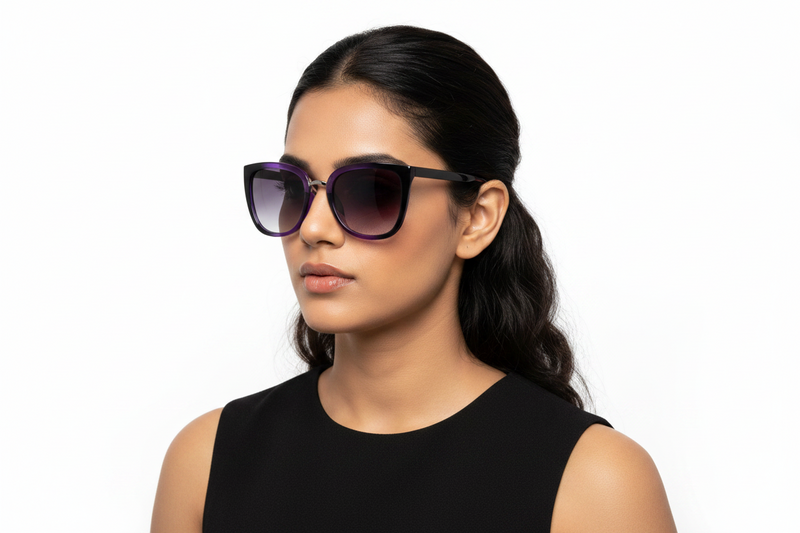 Q584F. Cat eye  Celebrity UV400 Retina protected cooling glass