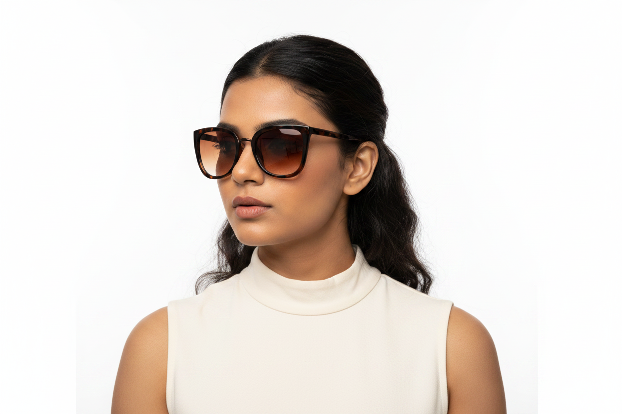 Q584G. Cat eye  Celebrity UV400 Retina protected cooling glass