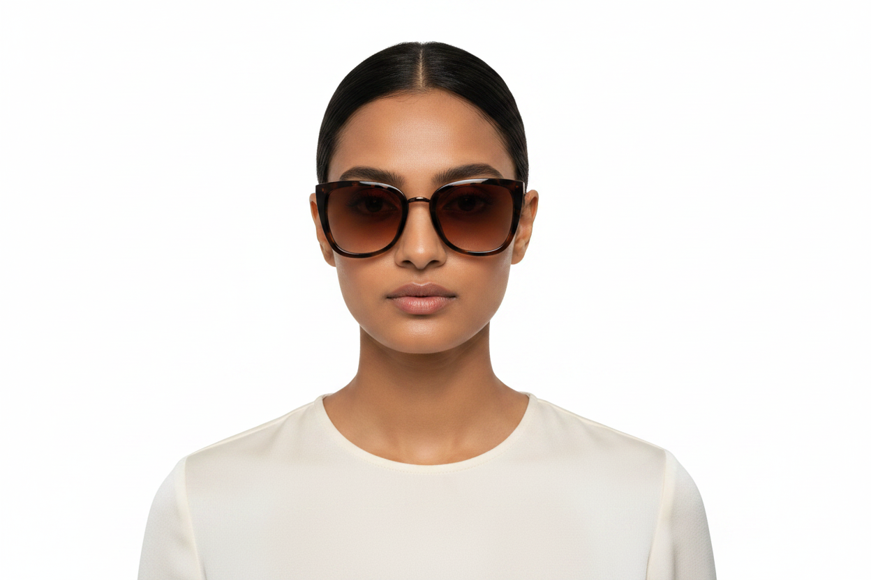 Q584G. Cat eye  Celebrity UV400 Retina protected cooling glass