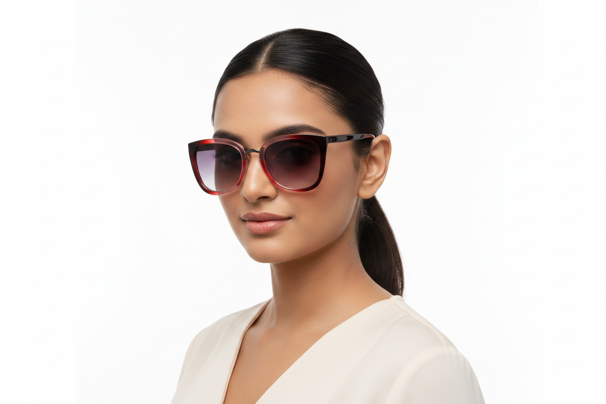 Q584H. Cat eye  Celebrity UV400 Retina protected cooling glass