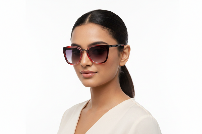 Q584H. Cat eye  Celebrity UV400 Retina protected cooling glass