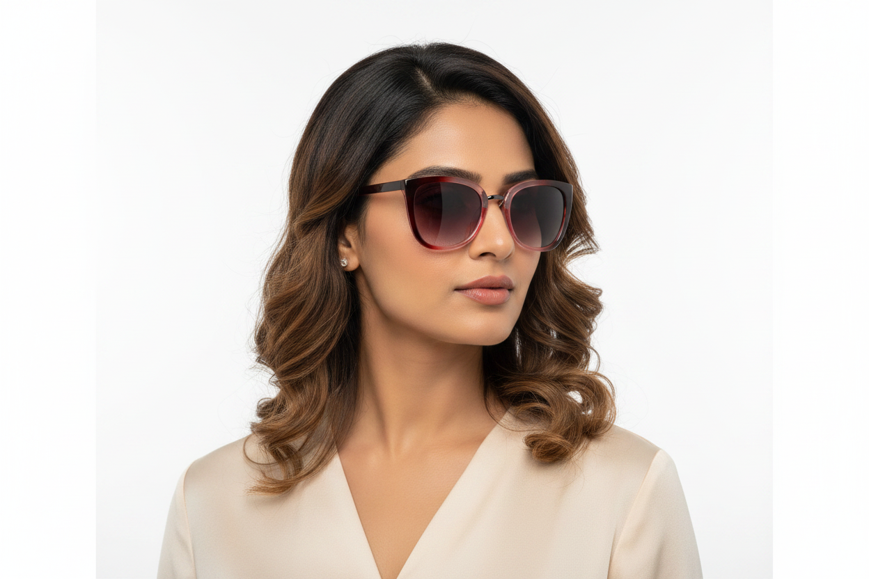 Q584H. Cat eye  Celebrity UV400 Retina protected cooling glass